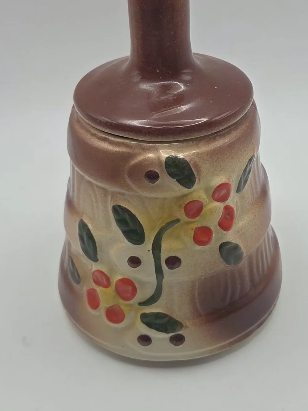 Vintage Butter Churn Cookie Jar c 1940's Unmarked McCoy Ceramic